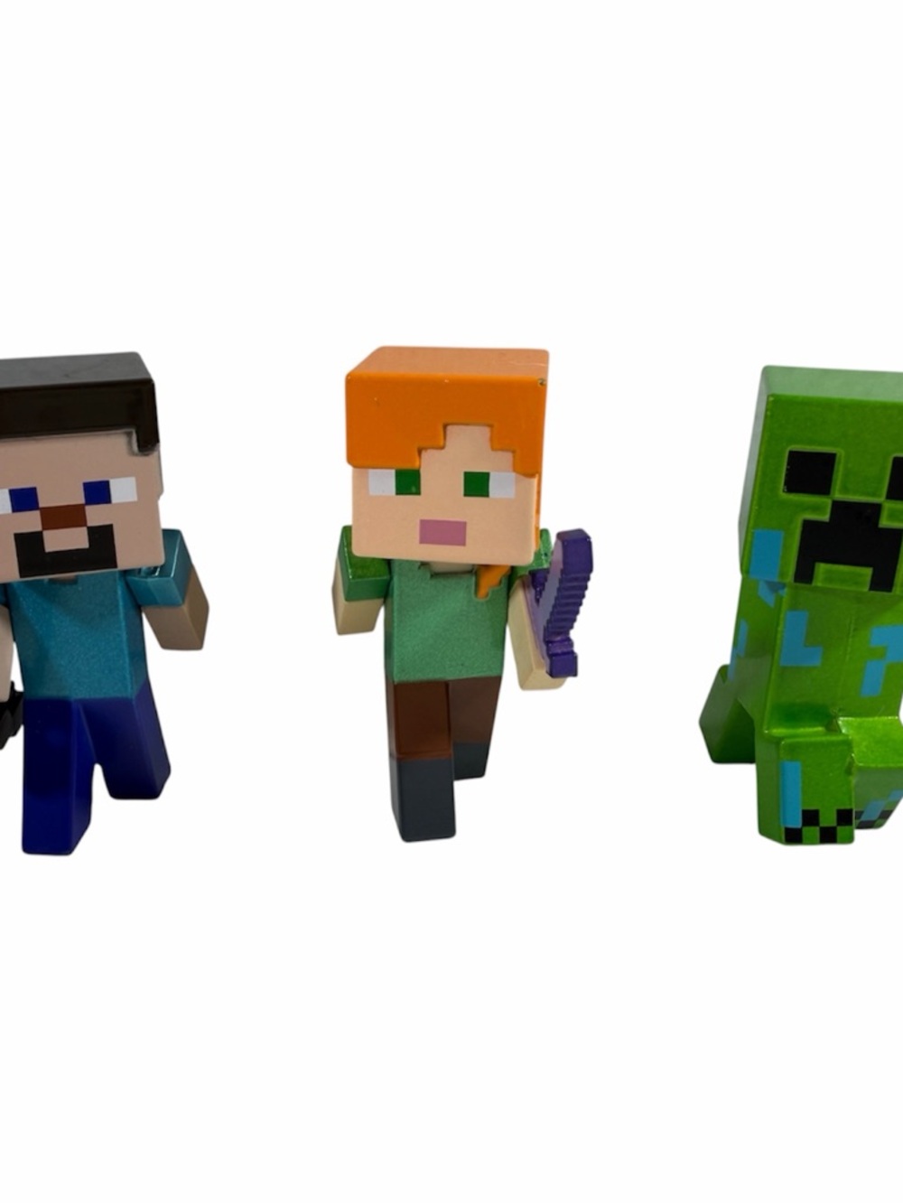 Jada Toys Minecraft MetalFigs Lot Of 3